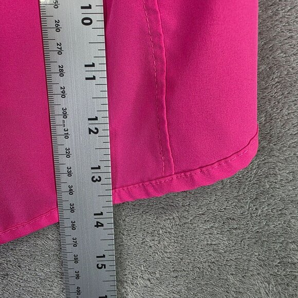 Womens B Pink Athletic Running Shorts Lined Elastic Waist Polyester Stretch S - Picture 8 of 9